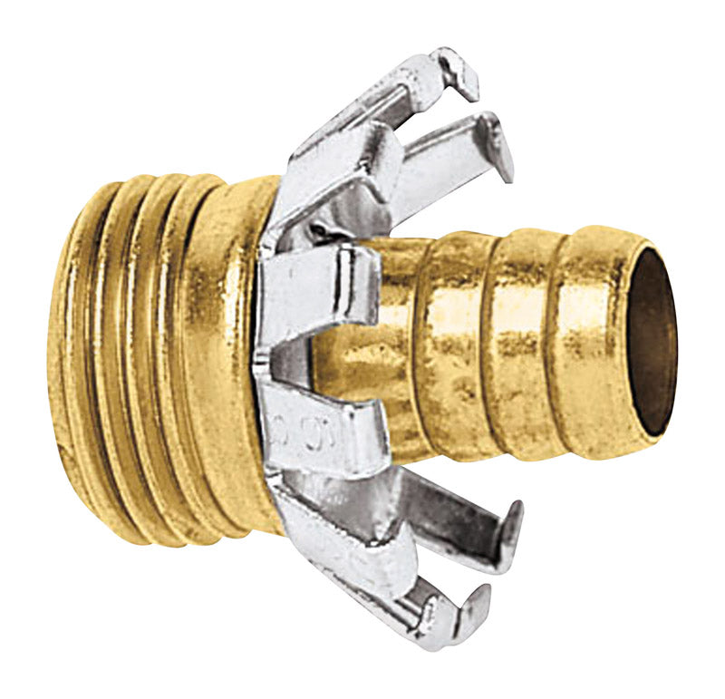 Gilmour 1/2-Inch Brass Male Coupler C12M