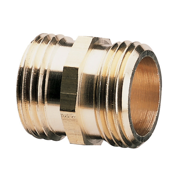 Gilmour 3/4-Inch Brass Double Male Hose Connector 7MH7MH