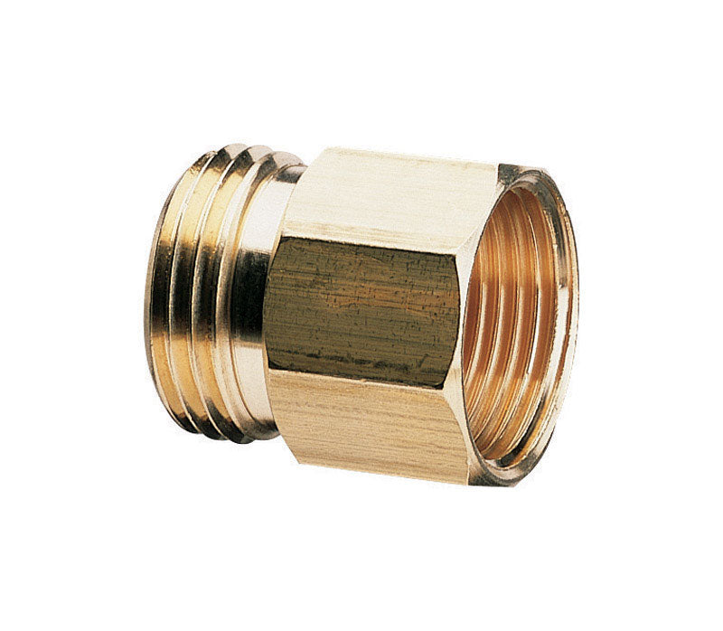 Gilmour Pro Male to Female Hose Connector, Swivel Hose Connector Thread Size 3/4" NPT (M) to 3/4" NH (F)
