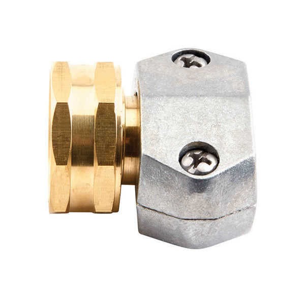 Gilmour 312GARP PRO Premium Zinc and Brass Female Coupling, Fits All 5/8-Inch and 3/4-Inch Hose 801014-1003