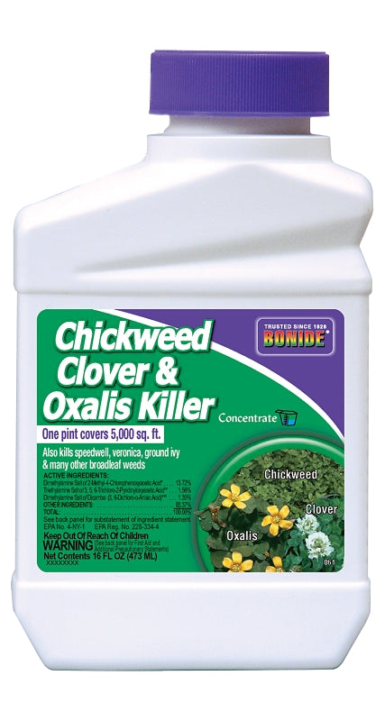 Bonide 061 Chickweed & Clover Killer, Concentrate, 1-Pt. - Quantity 1