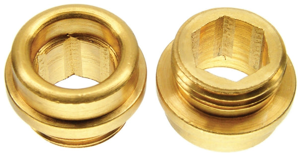 Danco 30006E Faucet Bibb Seat, For Use With Central and Rheum Faucets, NO 7, 1/2-24 Threaded, Brass, Plated