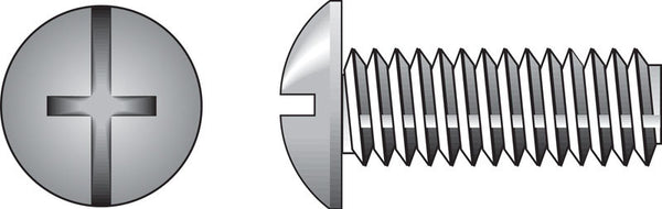 The Hillman Group 111725 1 1 1 8-32 x 1-Inch Truss Combo Head Machine Screw, 100-Pack
