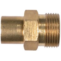Valley Industries PK-14000005 Pressure Washer Screw-Type Plug-3/8 FNPT, M22 x 1 1/2" Thread, Brass