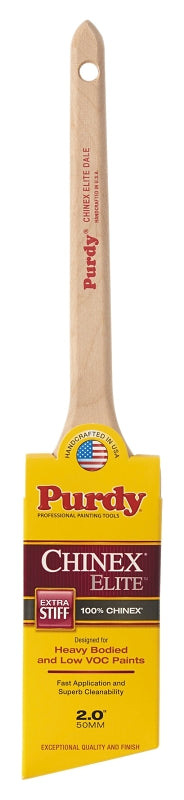 Purdy 144080920 Chinex Series Dale Angular Trim Paint Brush, 2 inch 144580920