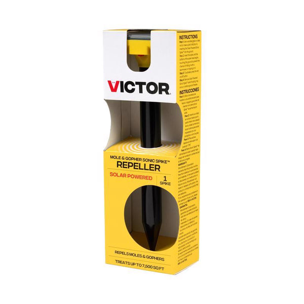 Victor M9014 Solar Powered Sonic Spike, Black