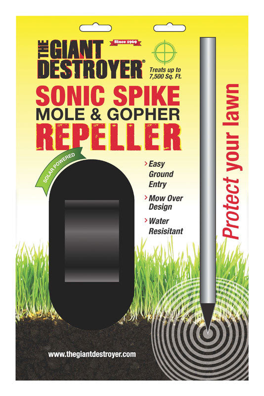 The Giant Destroyer Sonic Spike Mole & Gopher Repeller - 1 Pack