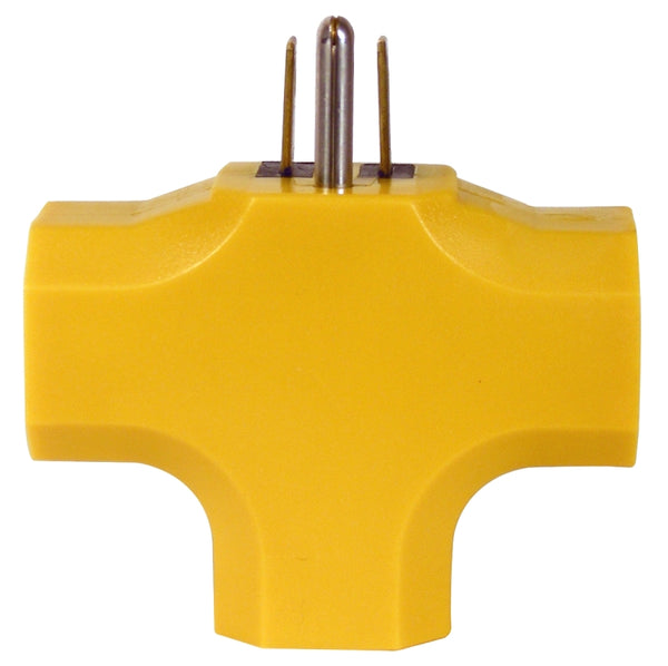 Manufacturers Direct Power Zone ORAD0200 Tap 90 Degree Triple Yellow