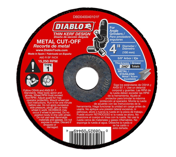 Freud-Diablo DB 4X0.040X5/8IN MTL CO 1 TKERF DBD040040101F