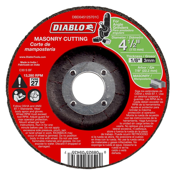 Freud-Diablo DB 4-1/2X1/8X7/8 MSNRY DC CO 27, Multi, one Size (DBD045125701C)