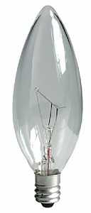 G E Lighting 74978 2PK25W CLR Blunt Bulb
