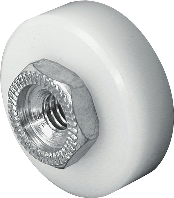 Prime-Line Products B 629 Screen Door Roller Assembly with 3/4-Inch Flat Ball Bearing Wheel,(Pack of 2)