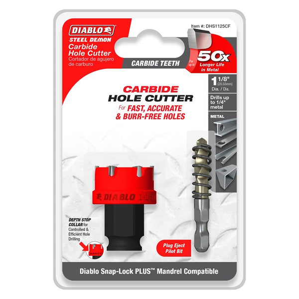 Freud Diablo 1-1/8 TCT Hole Cutter DHS1125CF