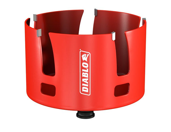 Diablo Demo Demon DHS4250CTR Hole Saw, 4-1/4 in Dia, 2-3/8 in D Cutting, 1-5/8 in Arbor, Carbide Cutting Edge