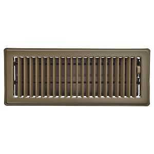 Imperial RG3657 LVRD Floor RGSTR Choc 4 X 12IN