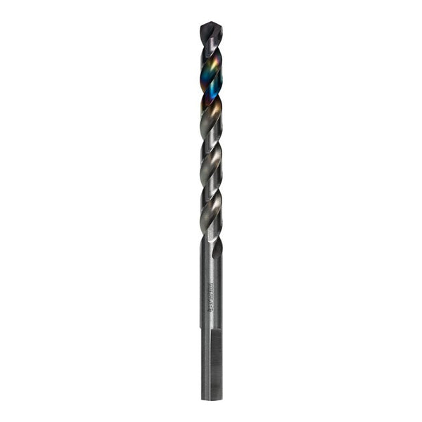 Diablo Metal Demon Drill Bit with Thermal Shield Protective Coating for Mild, Hardened and Stainless Steel - 4.3" Length, 17/64" Dia., 3-Flats Shank - DMD1764JP1