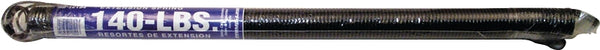 Prime-Line GD 12194 140 lb., Red Tip, Sectional Garage Door Extension Spring with Safety Cable (Single Pack)