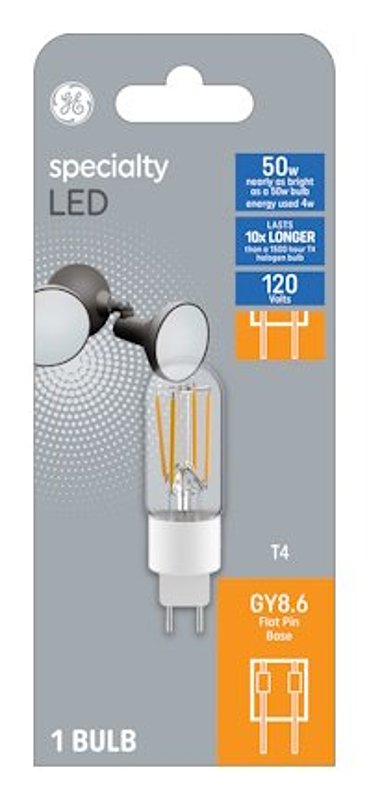 GE Lighting 93129029 LED Light Bulb, Frosted, Filament Design, 3-Watts, 400 Lumens - Quantity 1