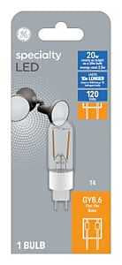 GE Lighting 93129031 LED Light Bulb, Clear, Filament Design, 2-Watts, 170 Lumens - Quantity 1