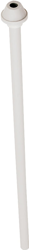 Plumb Pak PP70-5 Flexible Toilet Supply Tube, 3/8 in Od X 15 in L, Polybutylene