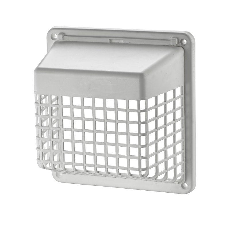 Lambro Industries 1491WG Universal Hinged Vent Guard, White-272278, White
