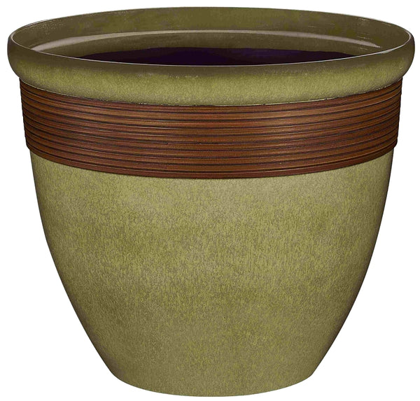 Landscapers Select Soundbest Pt-s015 Int Sourcing Tall Wave Planter, Resin, 14-3/4 (Pack Of 6)