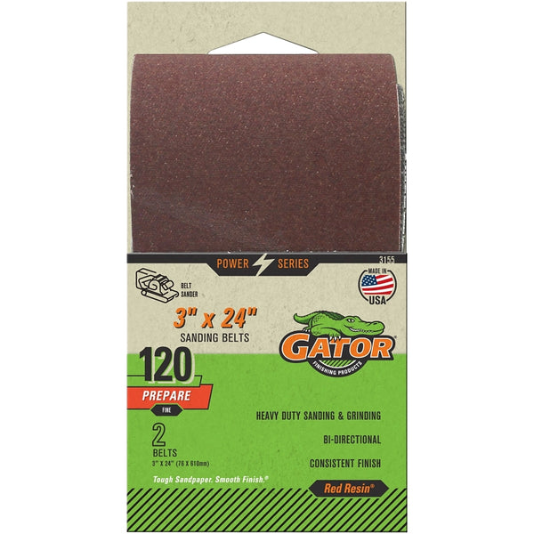 Gator 3155 Sanding Belt Red