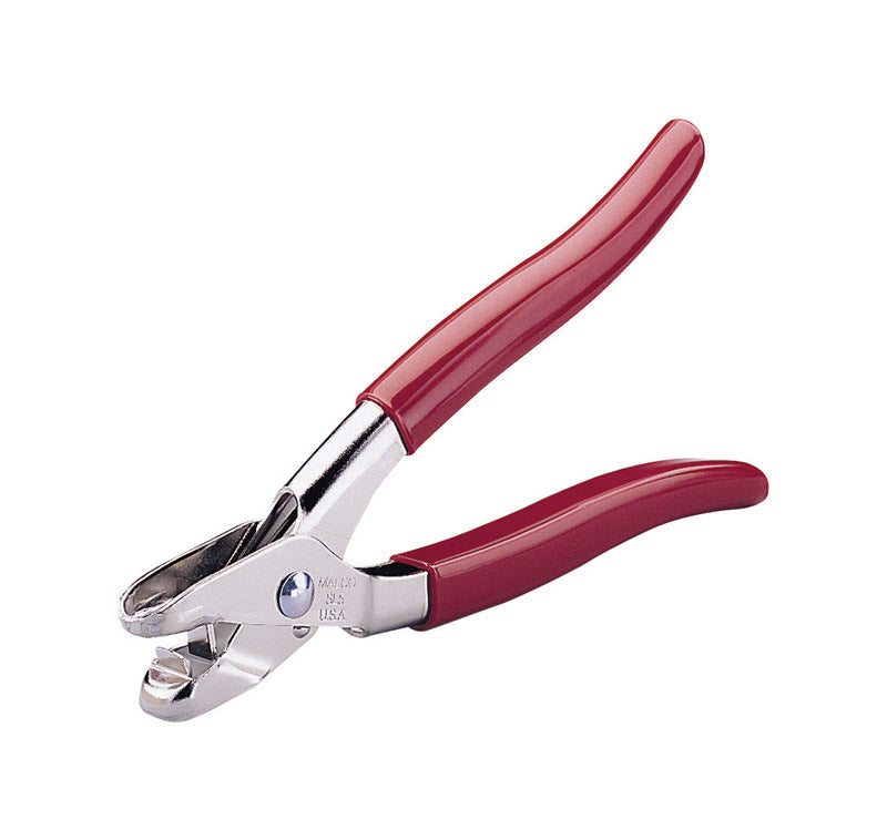Snap Lock Punch, Red, 9 In