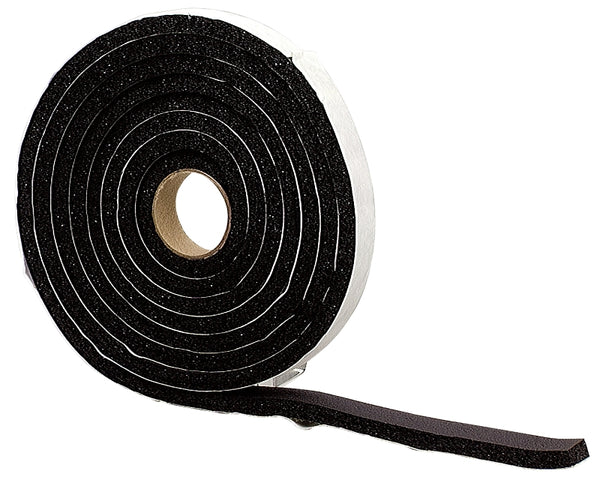 M-D Building Products 6593 M-D 0 Premium Weather-Strip, 3/4 in W X 10 Ft L X 1/4 in T, Pack of 1, Black 06593