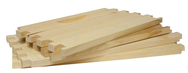 HARVEST LANE HONEY WWBUM-102 Bee Hive Box, Medium, Ponderosa Pine, For: Langstroth Hive
