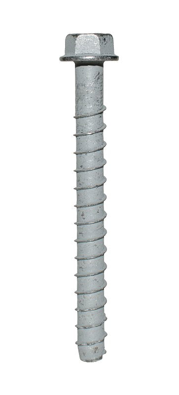 Simpson Strong-Tie THDB62612HMGF1 Titen HD 5/8 in. x 6-1/2 in. Mechanically Galvanized Heavy-Duty Screw Anchor (Pack of 10)