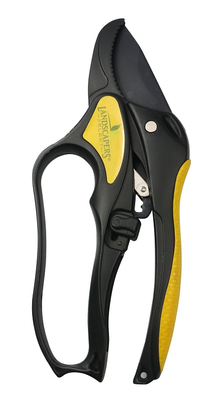 Mintcraft Landscapers Select TP1501 Pruning Shear, 7/8 in Cutting Capacity, Steel Blade, Aluminum Handle, Cushion-Grip Handle