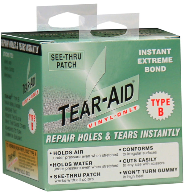 Tear-Aid Vinyl Repair Patch Kit Type B D-ROLL-B-20