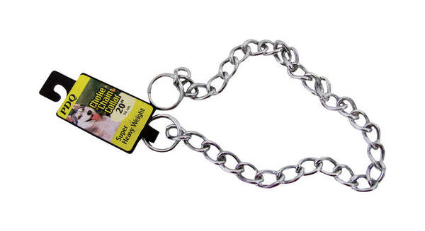 Pdq Collar,Chain 3.5mmx20'' Silver Steel 12520
