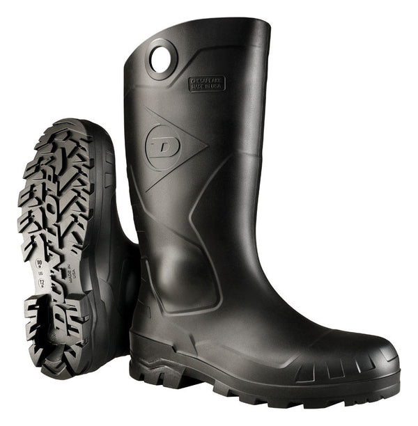 DUNLOP 8677508 Chesapeake Boots, 100% Waterproof PVC, Lightweight and Durable Protective Footwear, Size 8 867750008