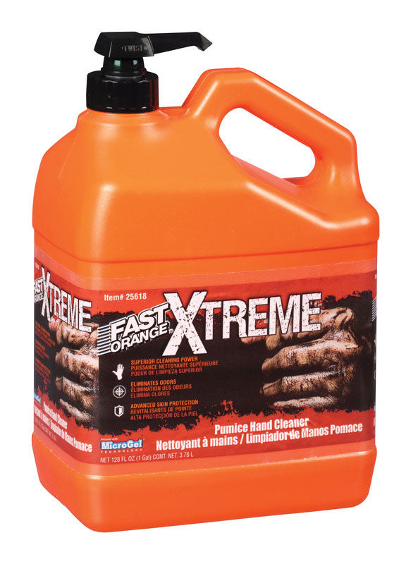 Fast Orange 25618 Xtreme Hand Cleaner, 1 Gallon, 128 Fl Oz (Pack of 1)