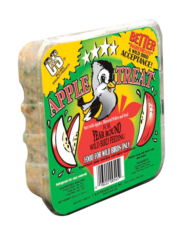 C&S Apple Treat Suet, 11.75-Ounce