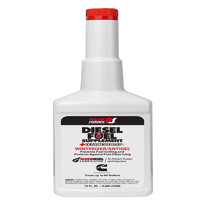Power Service Diesel Supplement and Cetane Booster PS101209-1 Each