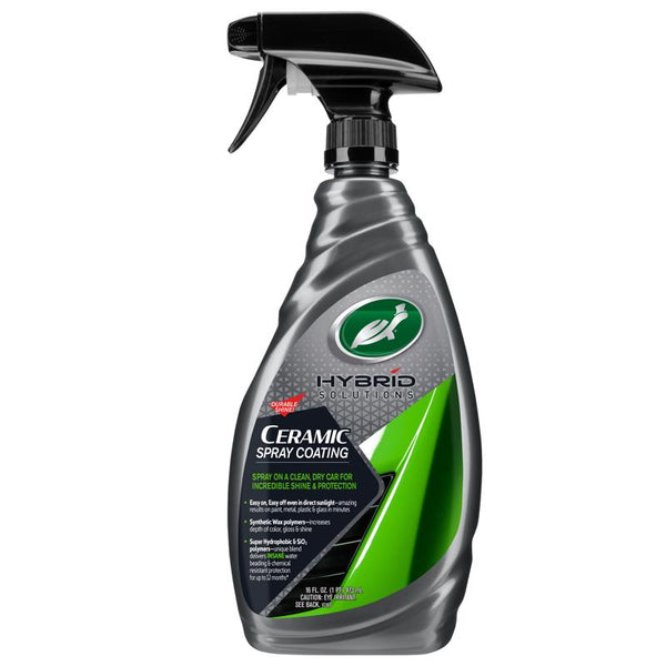 Turtle Wax 53409 Hybrid Solutions Ceramic Spray Coating, Incredible Shine & Protection for Car Paint, Extreme Water Beading, Safe for Cars, Trucks, Motorcycles, RV's & More, 16 oz.