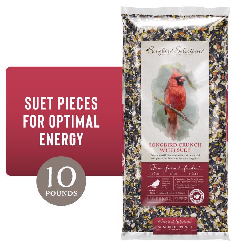 Global Harvest Foods+Songbird+Selections+Wild+Bird%2fPoultry+Bird+Seed+Fruits+and+Nuts+10+lb.+-+Case+of%3a+1%3b