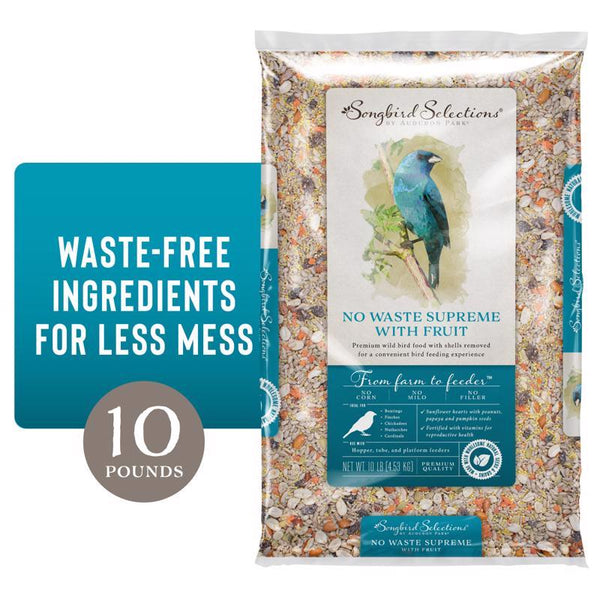 Global Harvest Foods Audubon Park Songbird Selections Chickadee and Nuthatch Bird Seed Sunflower Hearts 10 lb. 13635