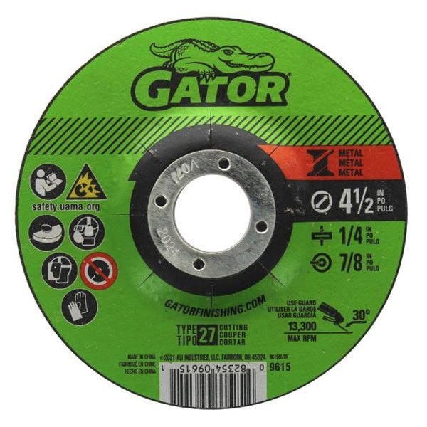 Dronco Ali Ind. Grind Wheel 4.5x1/4x7/8 9615