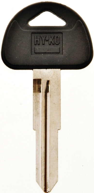 Hy-Ko 12005SUZ17 Key Blank, 2.7 in L x 1.2 in W, Brass, Nickel Plated (5-Pack)