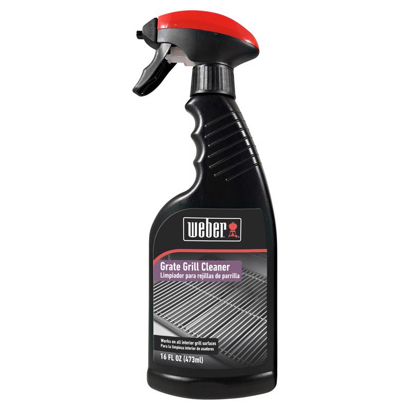 Weber Grill Grate Cleaner, 16 oz Spray Bottle,Black