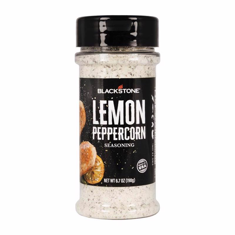 Blackstone 4231 Lemon Peppercorn Seasoning, 7.4 oz. - Quantity 6