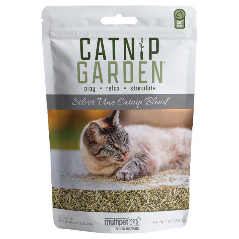 Multipet Catnip Garden Silver Vine 1oz, Cat Toy