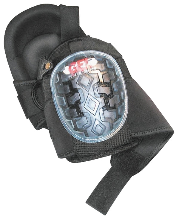 Custom LeathercraftG340 Professional Gel Kneepads,Blacks,Large