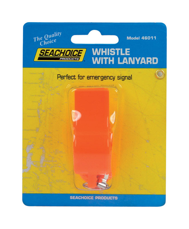 SEACHOICE 50 – 46011 Plastic Whistle Orange