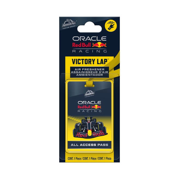 Armor All Podium Series Hanging Car Air Freshener, All Access Pass, Victory Lap Scent (6 Pack), Racing-Inspired Auto Air Freshener Developed in Collaboration With Oracle Red Bull Racing E304248200
