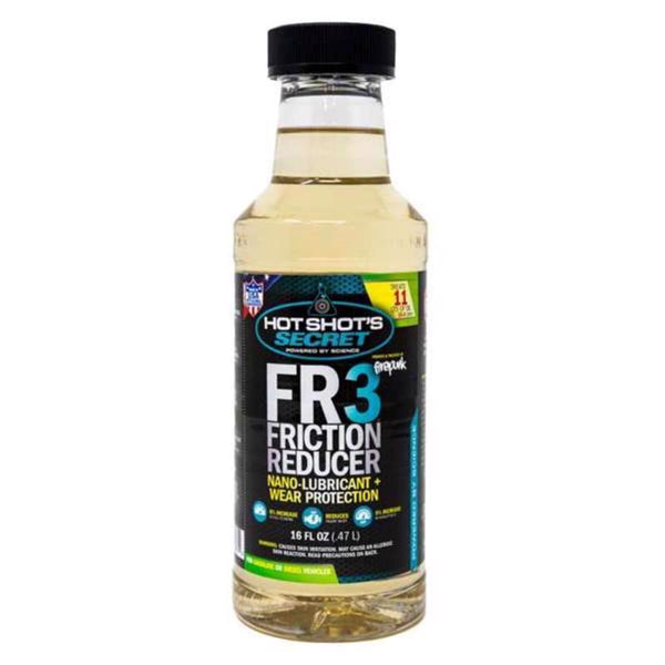 Hot Shot's Secret FR3 Friction Reducer, Engine Lubricant and Wear Protection, 16 oz HSSFR316Z